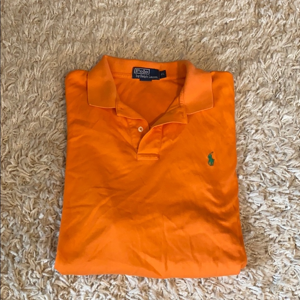 Men’s orange Polo by Ralph Lauren XL shirt